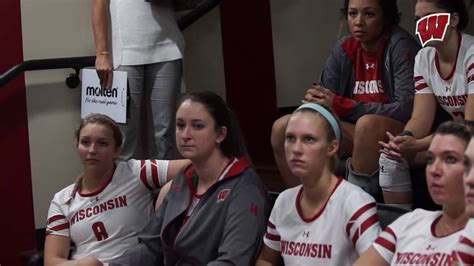 wisconsin volleyball locker room videos|Wisconsin Volleyball 